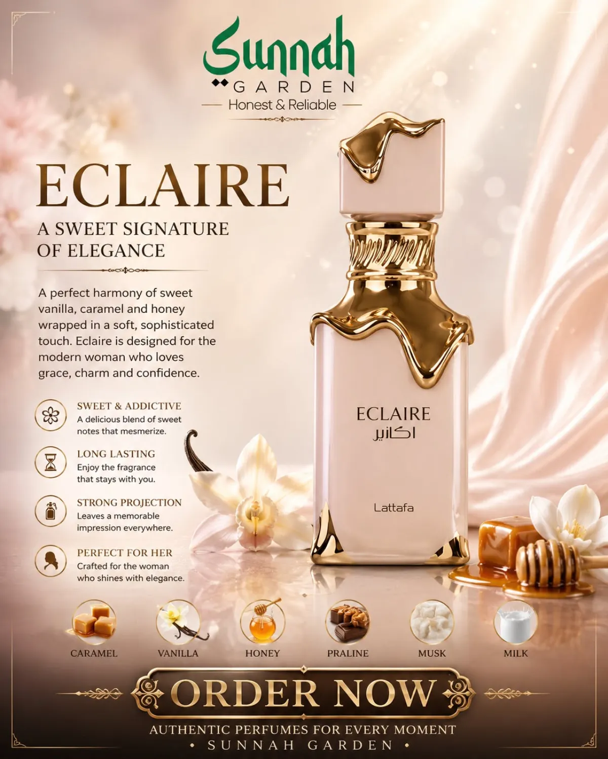 Eclaire Lattafa Perfumes for women 100ml - Image 1