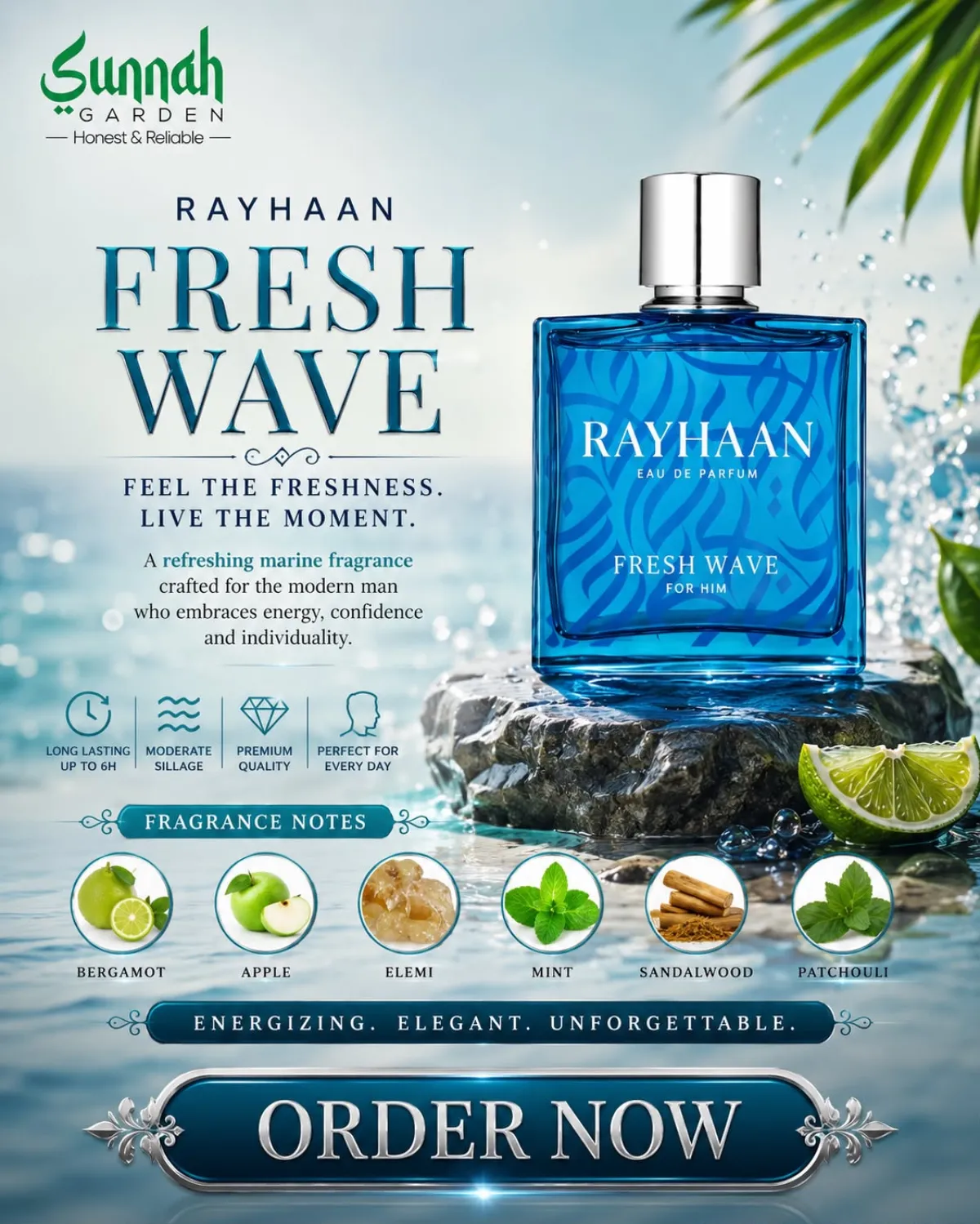Fresh Wave Rayhaan for men 100ml - Image 1
