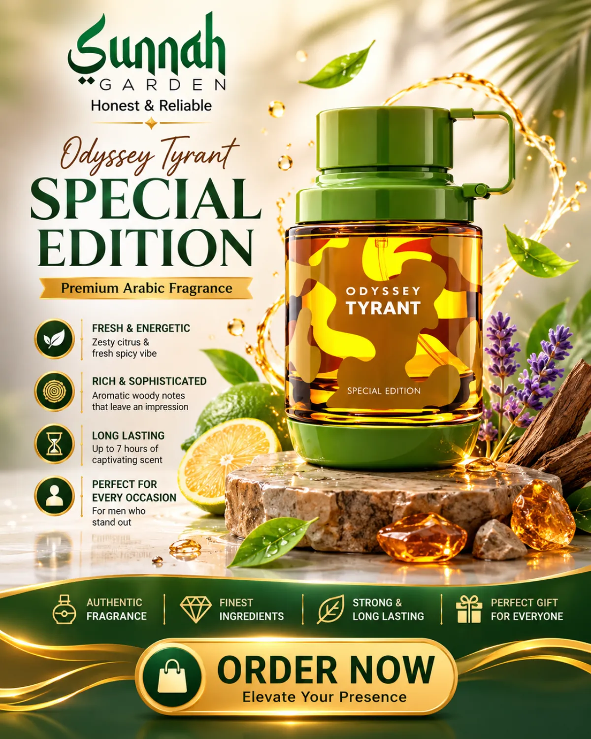 ODYSSEY TYRANT SPECIAL EDITION 100ml EDP - Image 1