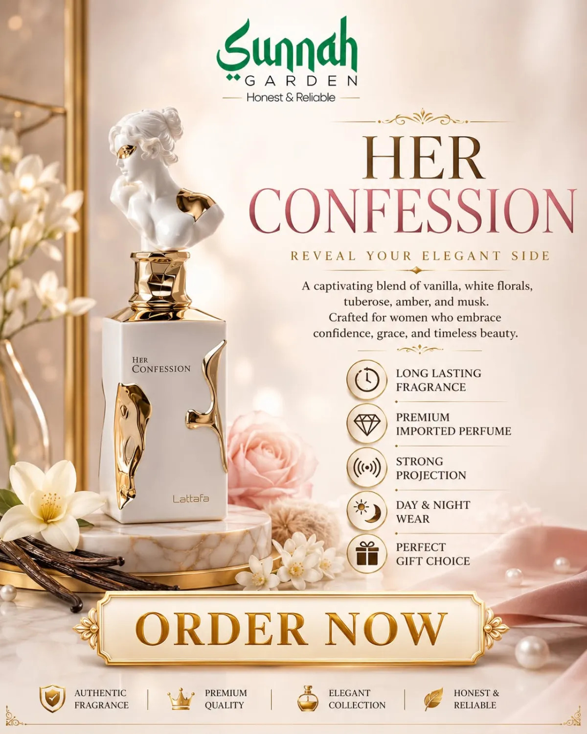 Her Confession Lattafa Perfumes for women 100ml - Image 1