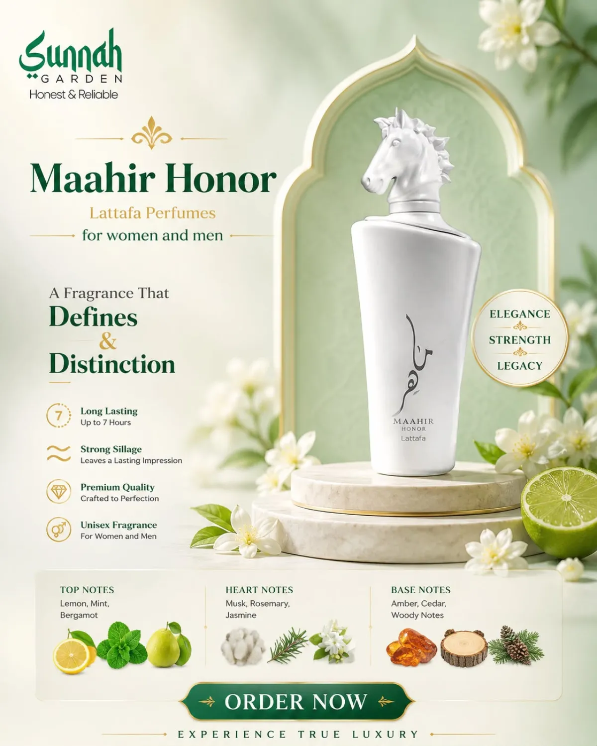 Maahir Honor Lattafa Perfumes for women and men 100ml - Image 1