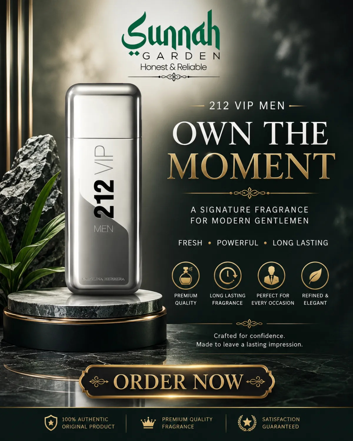 212 VIP Men Carolina Herrera for men - Image 1
