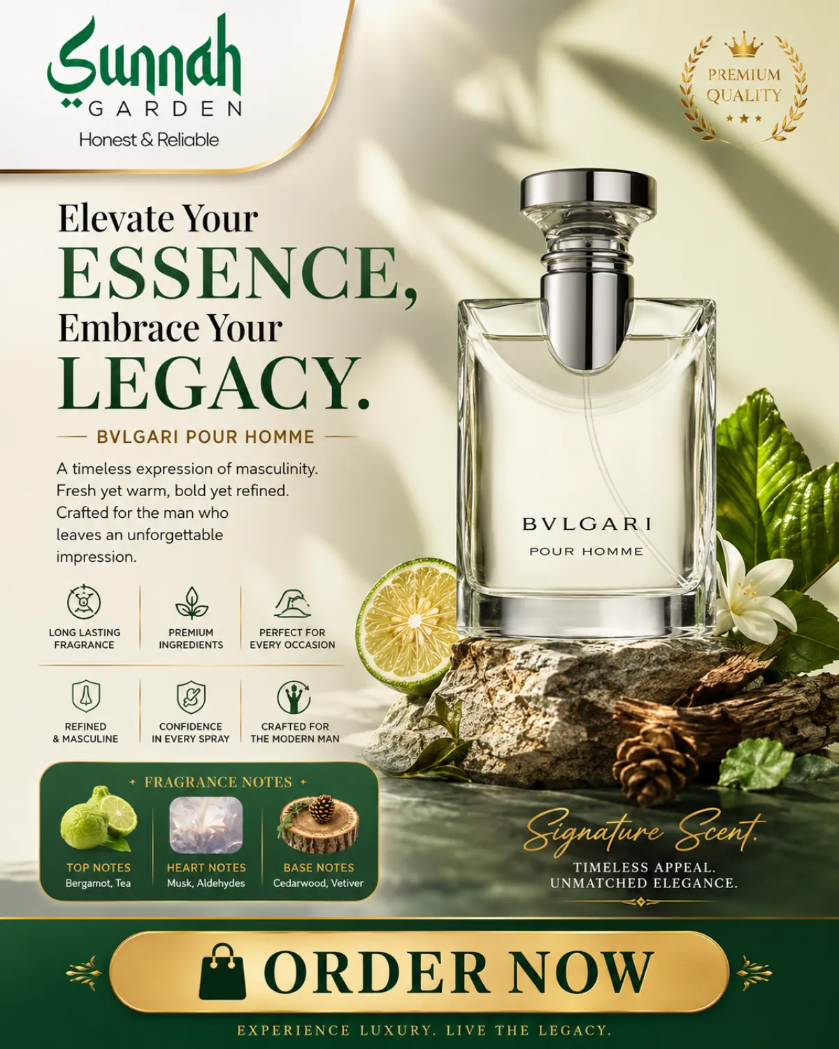 Bvlgari Pour Homme Bvlgari for men 100ML - Image 1
