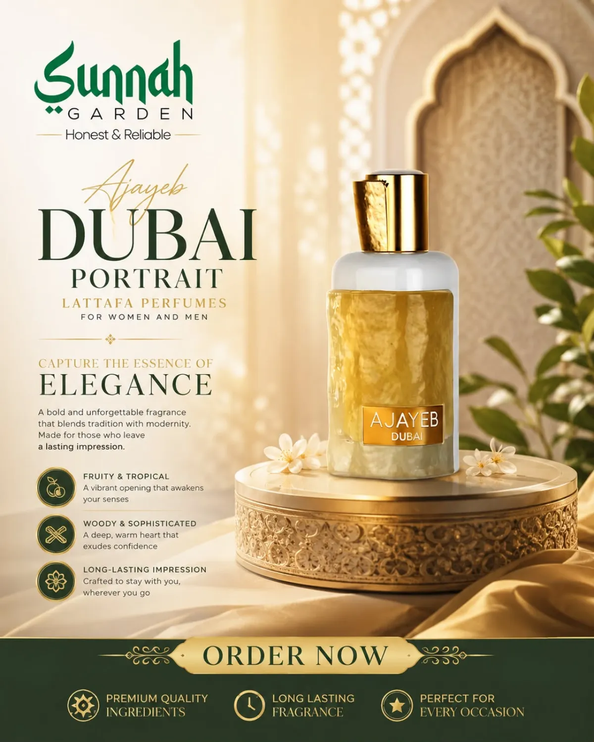 Ajayeb Dubai Portrait Lattafa Perfumes for women and men 100ml - Image 1