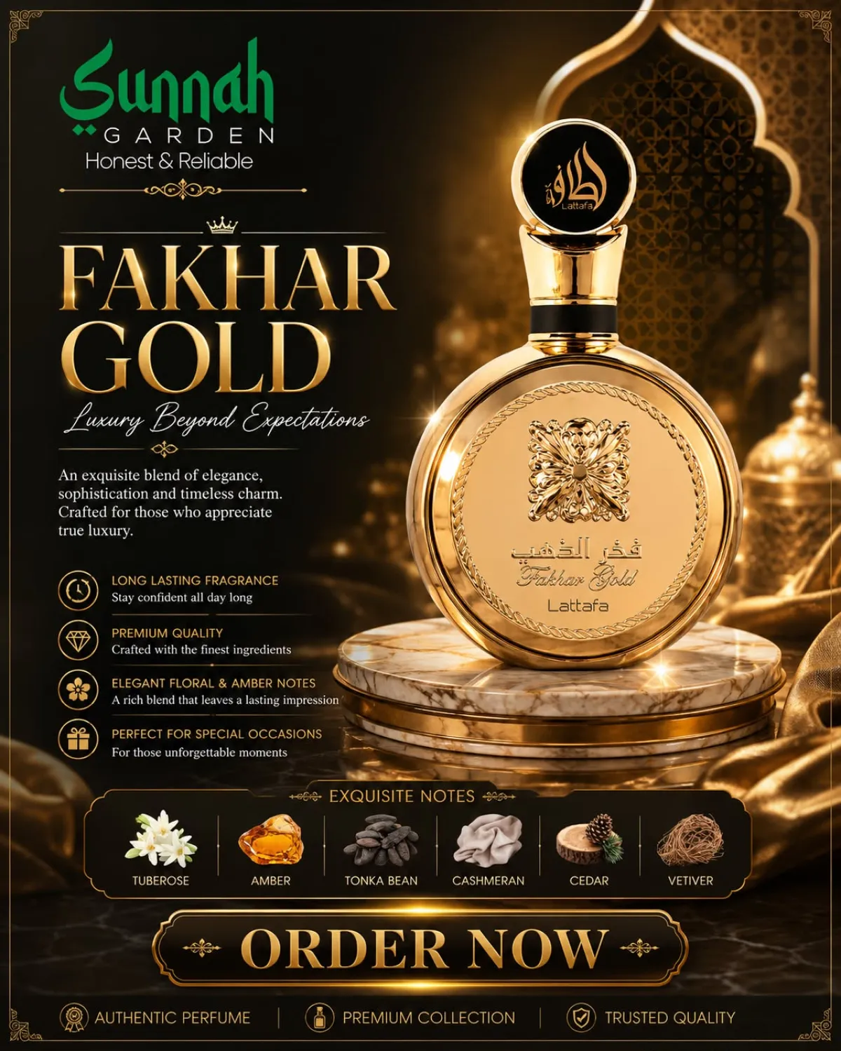 Fakhar Extrait Lattafa Perfumes for men 100ml - Image 1