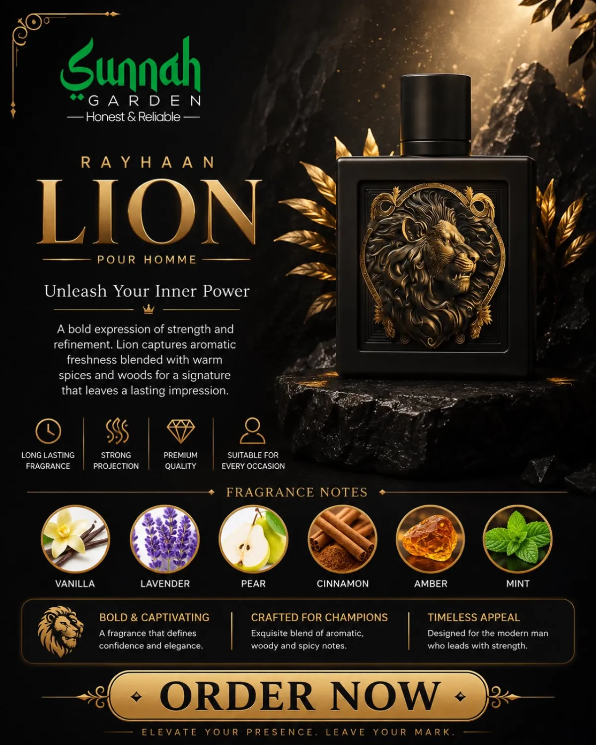 Lion Rayhaan for men 100ml - Image 1