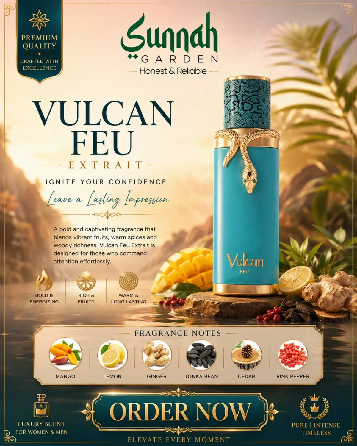 Vulcan Feu French Avenue for women and men 100ml - Image 1