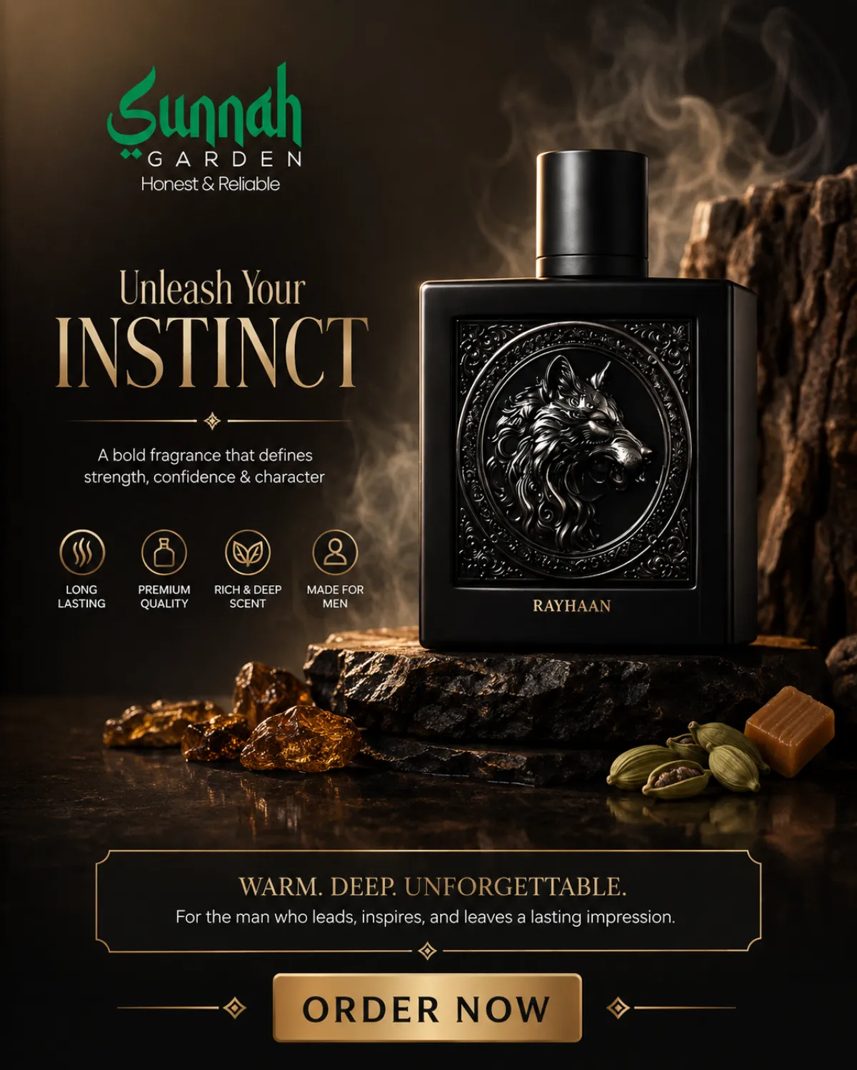 Wolf Rayhaan for men 100ml - Image 1