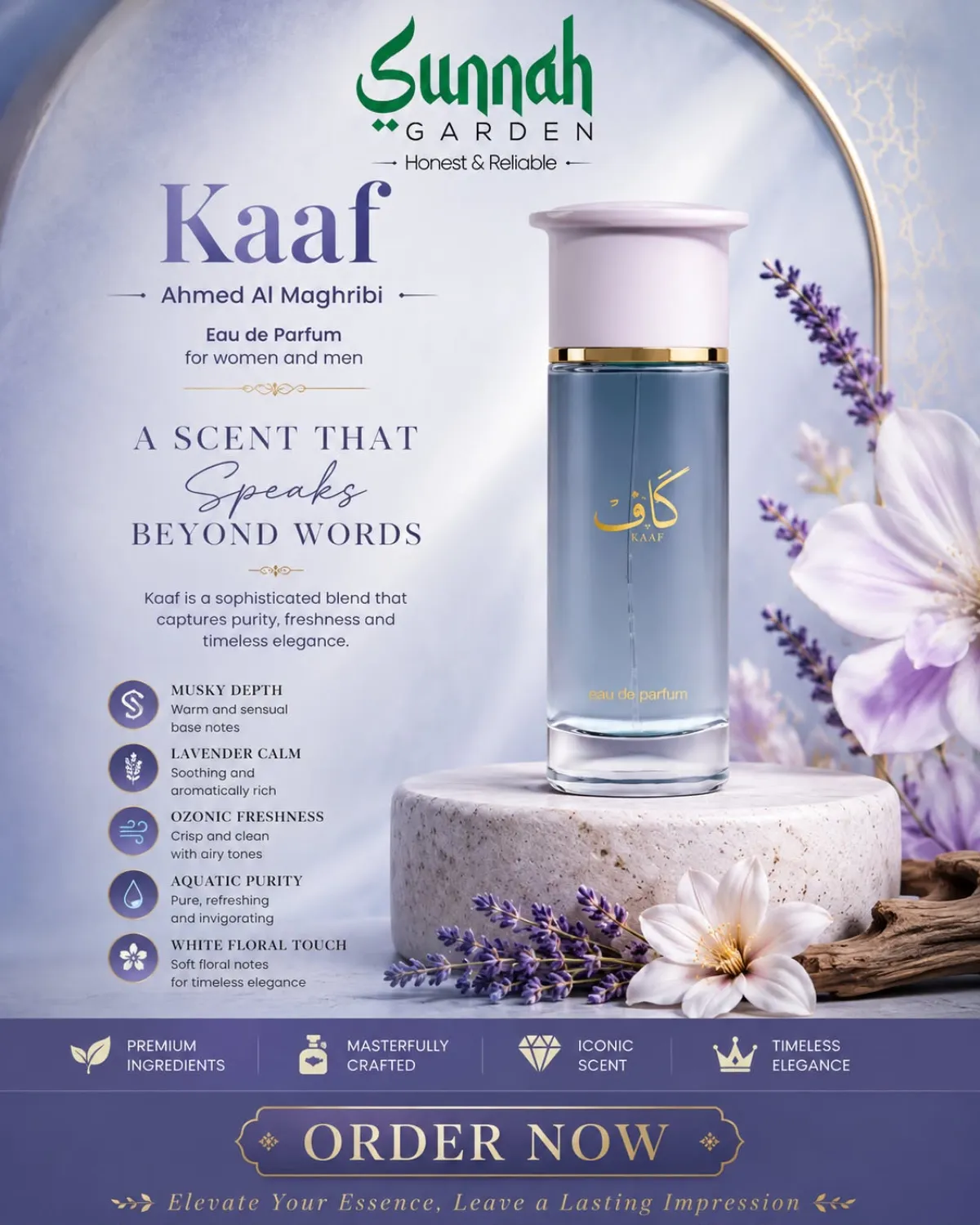 Kaaf Ahmed Al Maghribi Perfumes EDP 100ml - Image 1