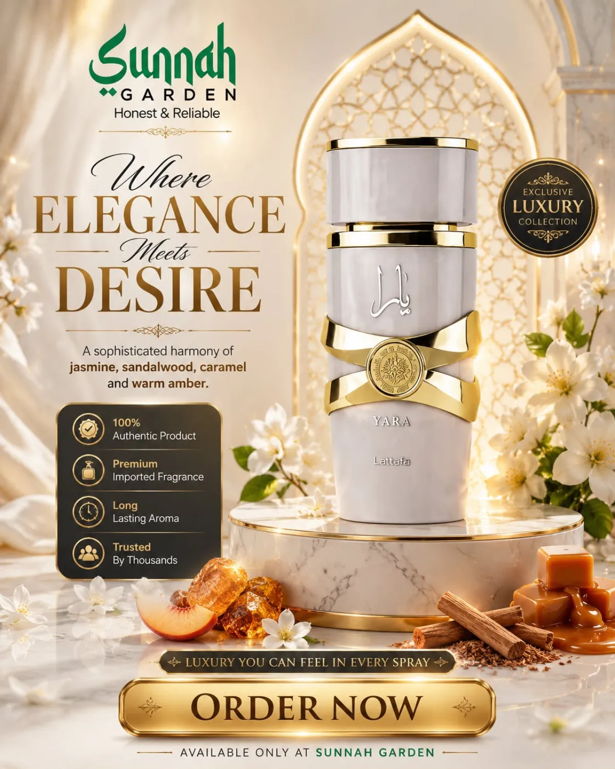 Yara Moi Lattafa Perfumes for women 100ml - Image 1