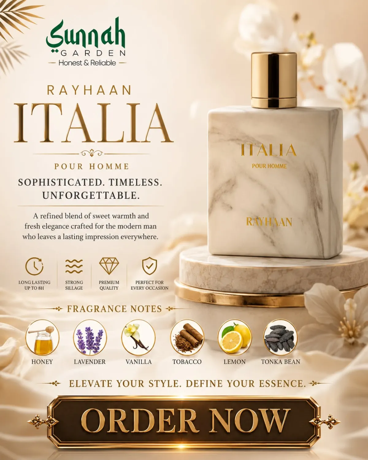 Italia Rayhaan for men 100ml - Image 1