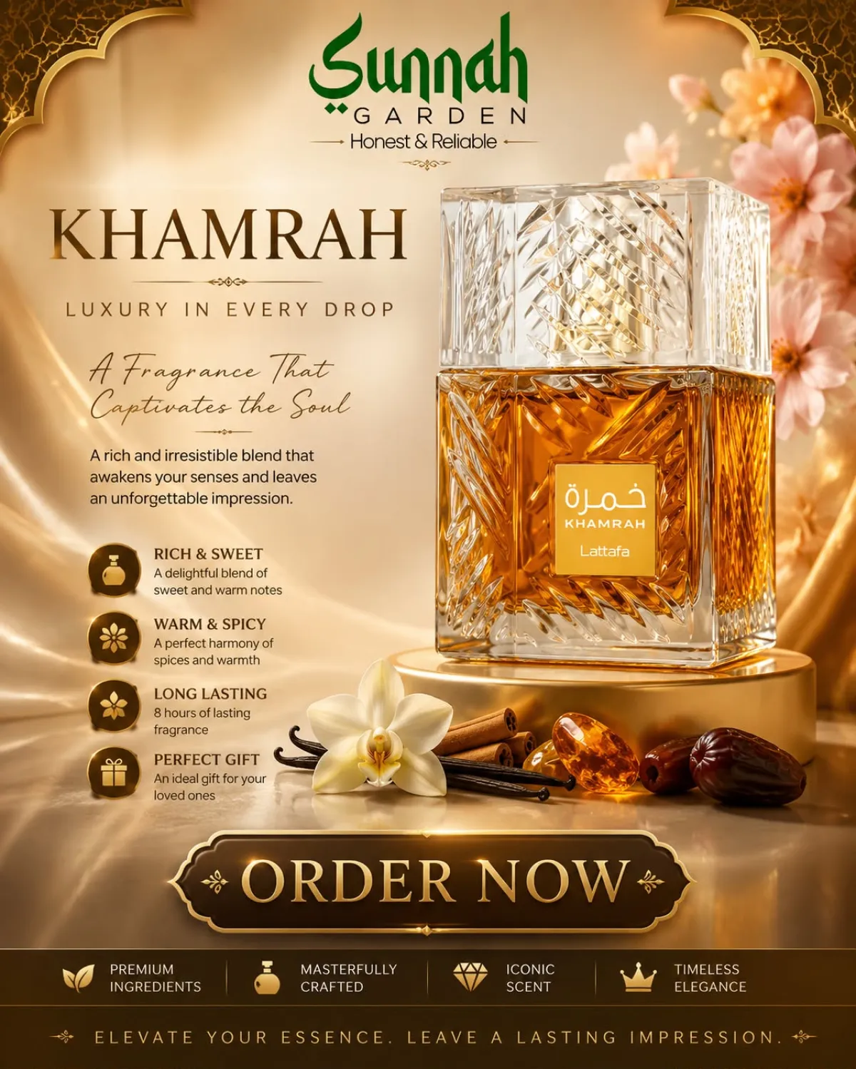 Lattafa Khamrah EDP for Men and Women - Image 1