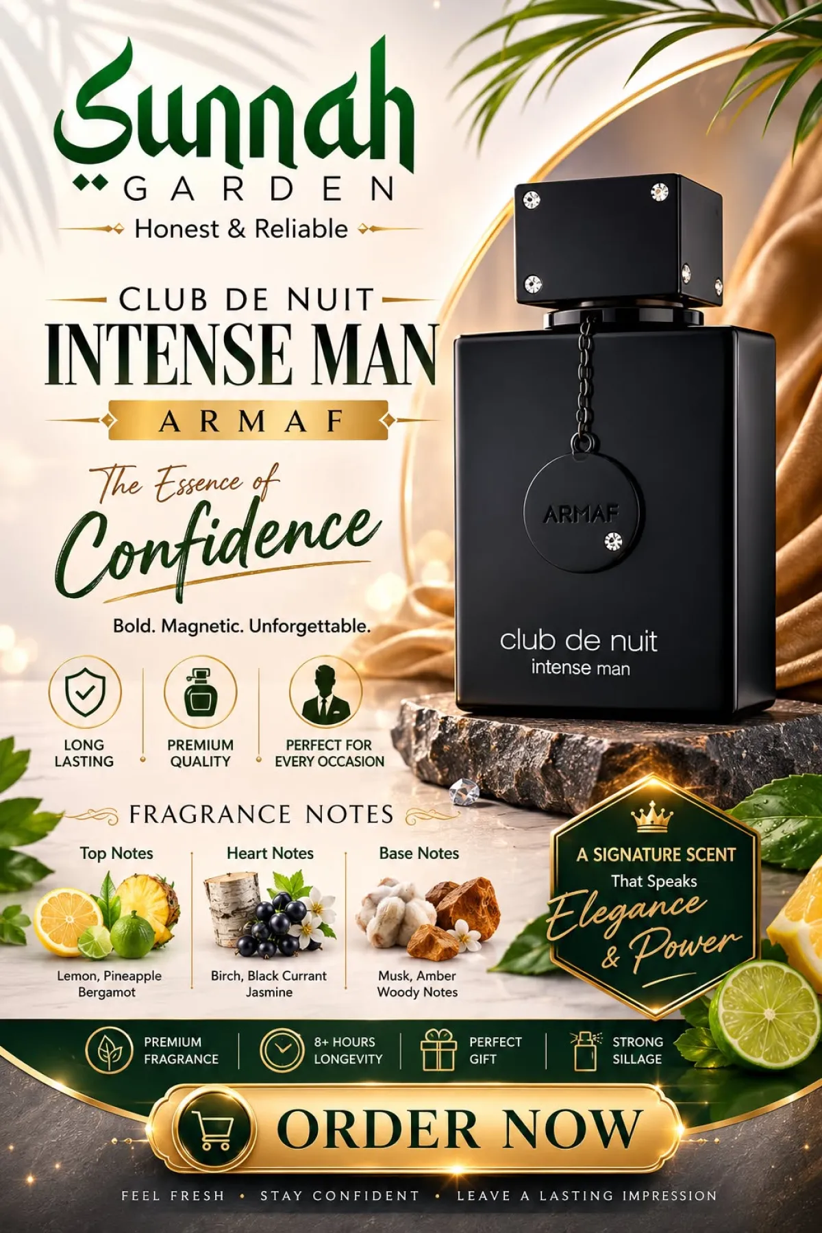 Armaf Club de Nuit Intense EDT for Men 105ml - Image 1