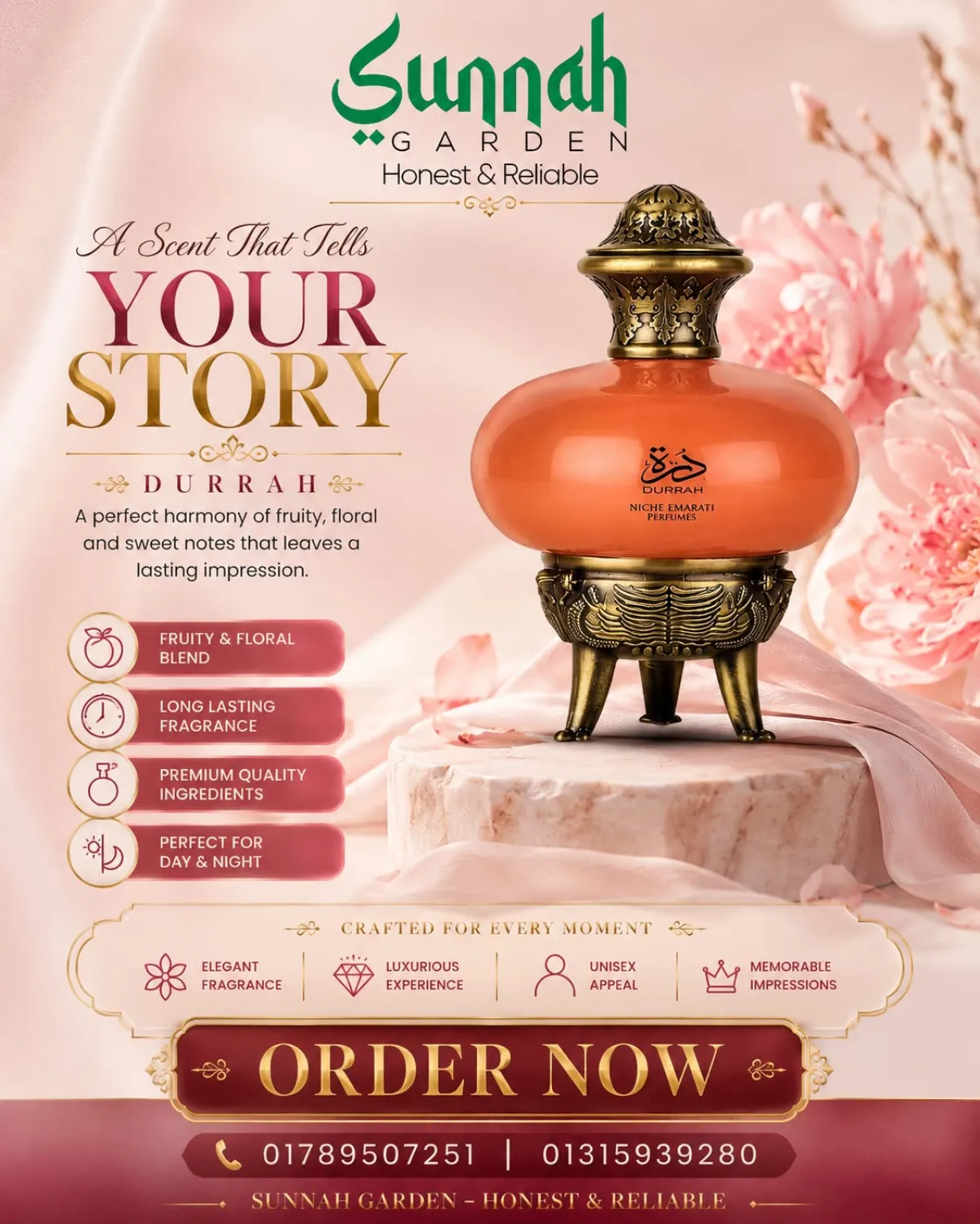 Durrah Lattafa Perfumes for women and men - Image 1