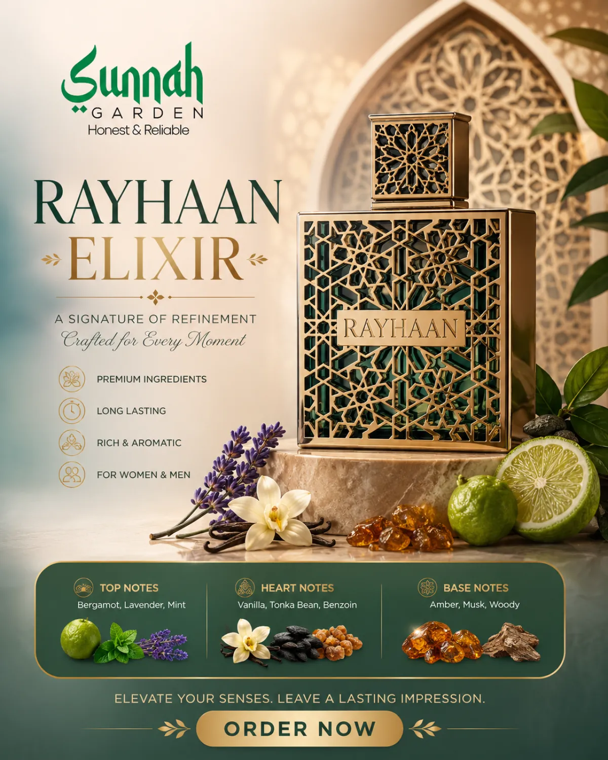 Rayhaan Elixir Rayhaan for women and men 100ml - Image 1