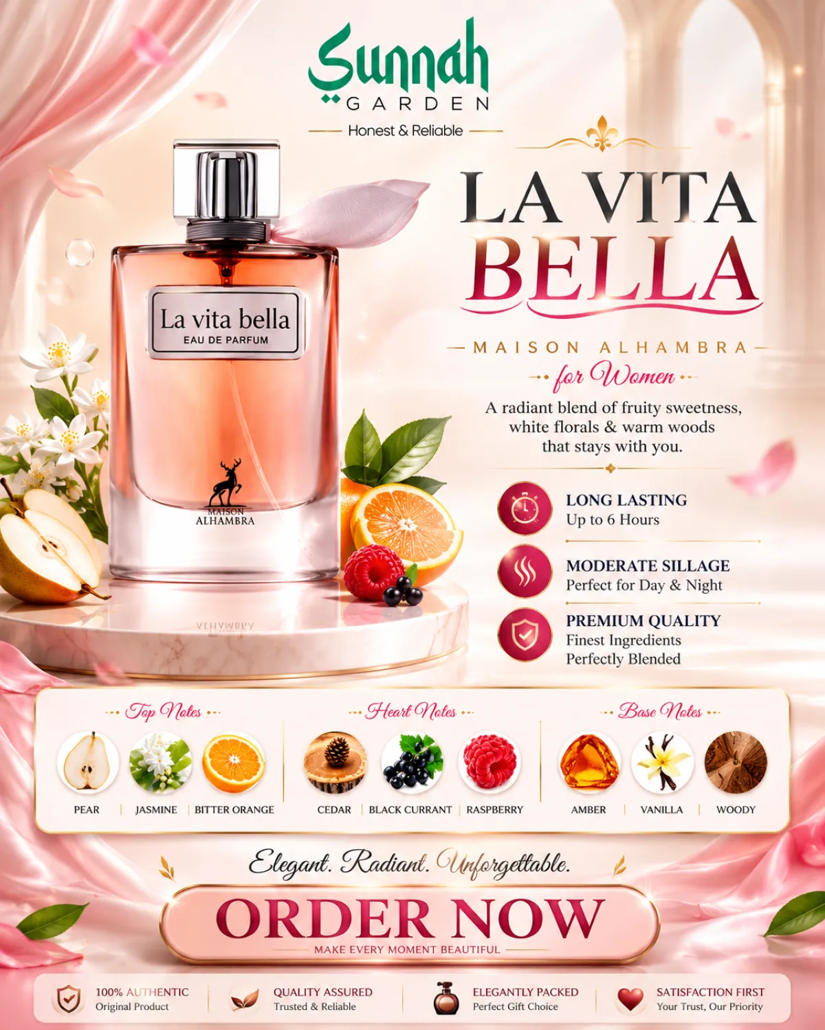 La Vita Bella Maison Alhambra for women 100ml - Image 1
