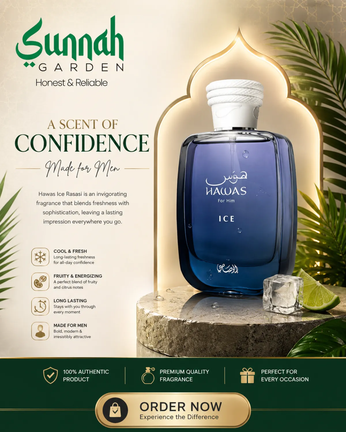 Hawas Ice for Men EDP - Image 1