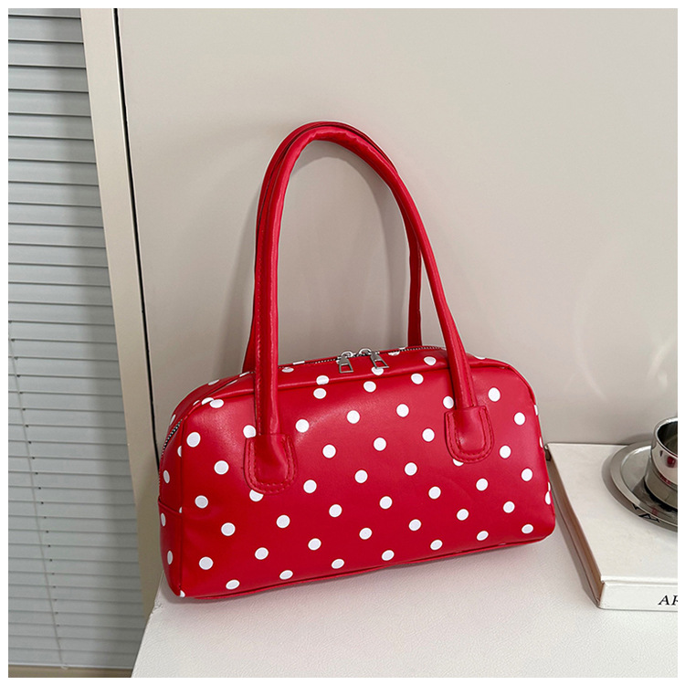Polka dot shoulder bag_img_2