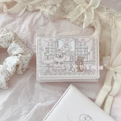 Cute print mini coin  wallat 👛🪙_img_6
