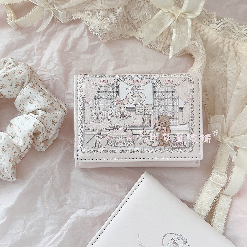 Cute print mini coin  wallat 👛🪙_img_6