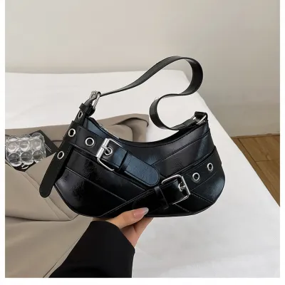 Two belt shoulder bag_img_8