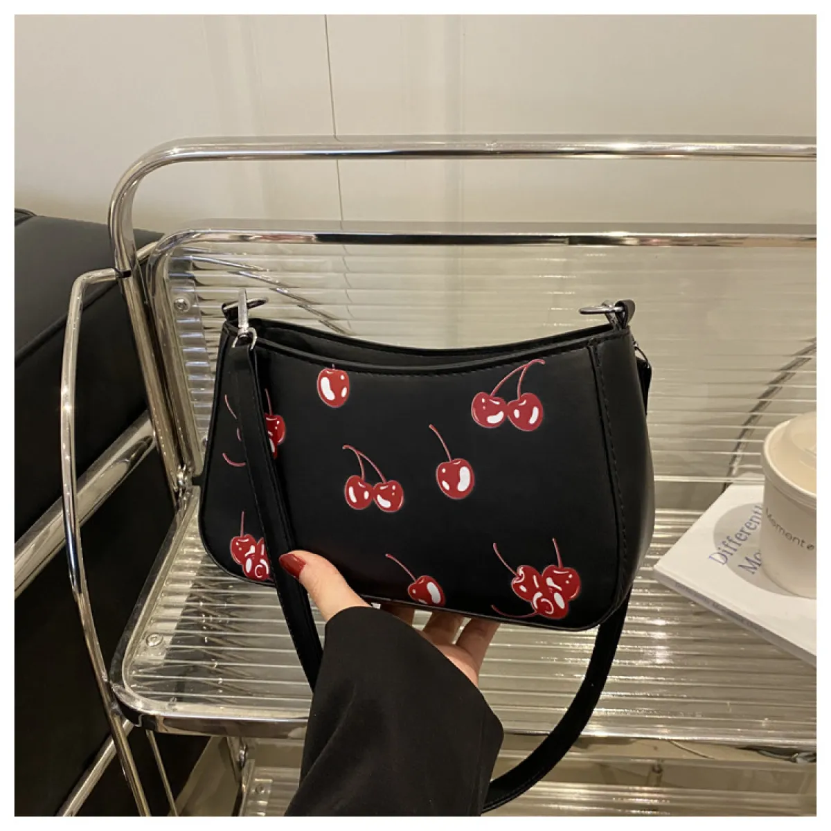 Charry print bag