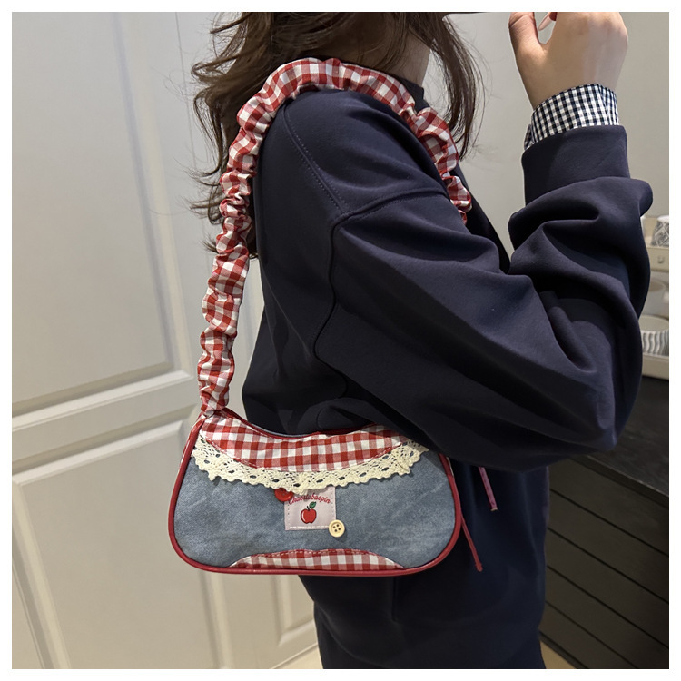 Denim red pookie bag_img_6