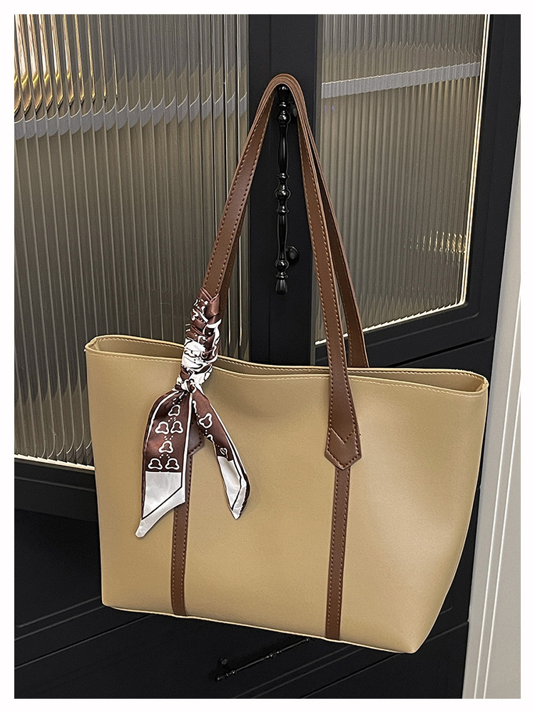 Solid scarf tote_img_7