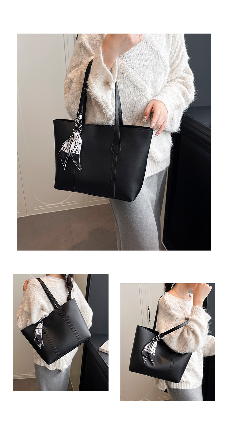 Solid scarf tote_img_9