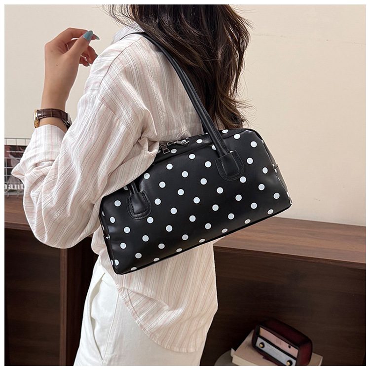Polka dot shoulder bag_img_9