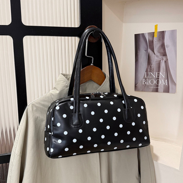 Polka dot shoulder bag_img_13