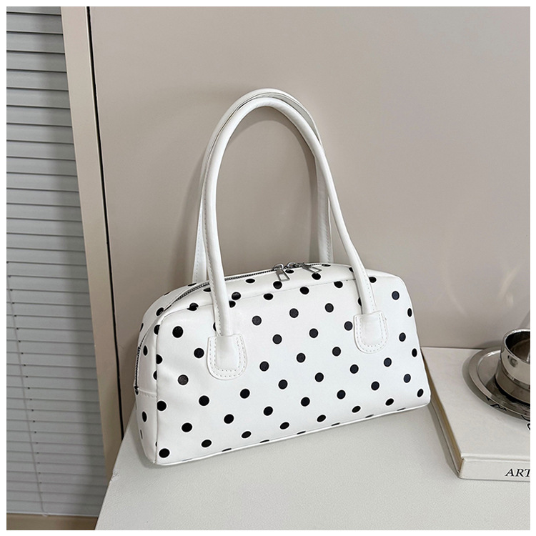 Polka dot shoulder bag_img_3