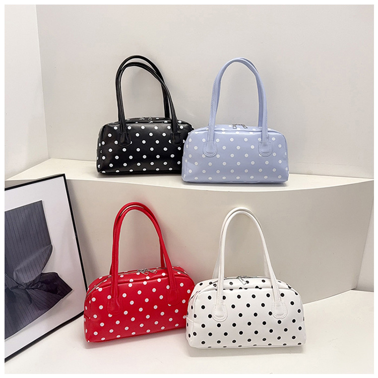 Polka dot shoulder bag_img_0