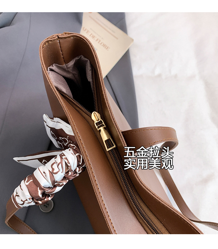 Solid scarf tote_img_4