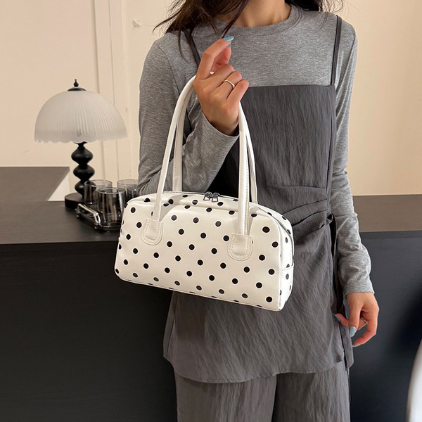 Polka dot shoulder bag_img_11