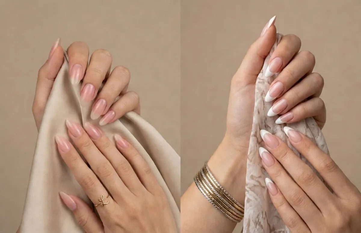 Nail care ব্যাবহার করে পান প্রানবন্ত হাত