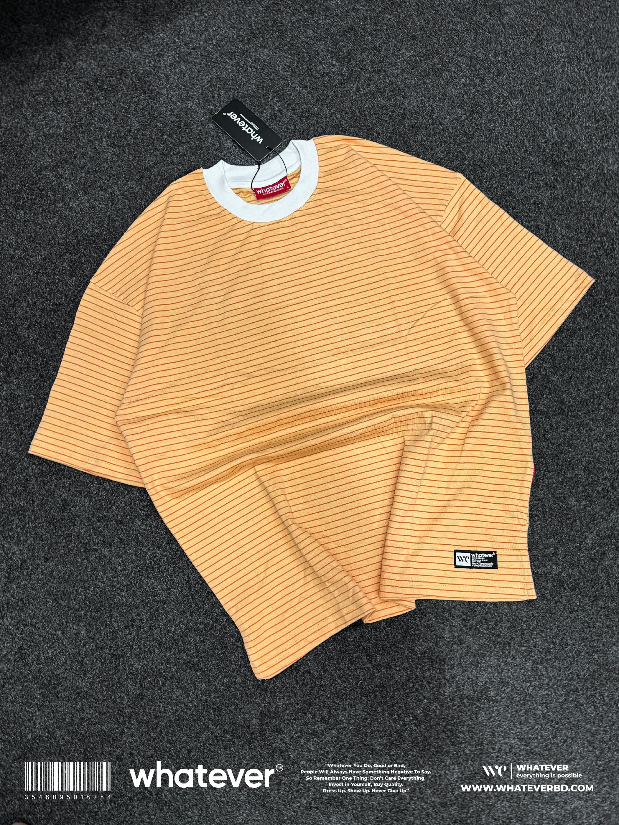 OLD MONEY ZEBRA STRIPE ( Orange )