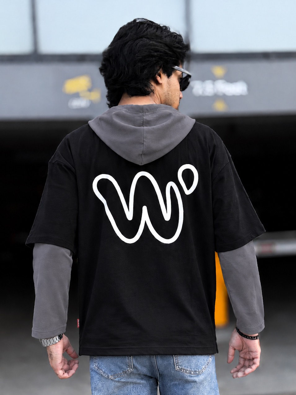 Doctor Sleeve Hoodie T-Shirt (BLACK)_img_4