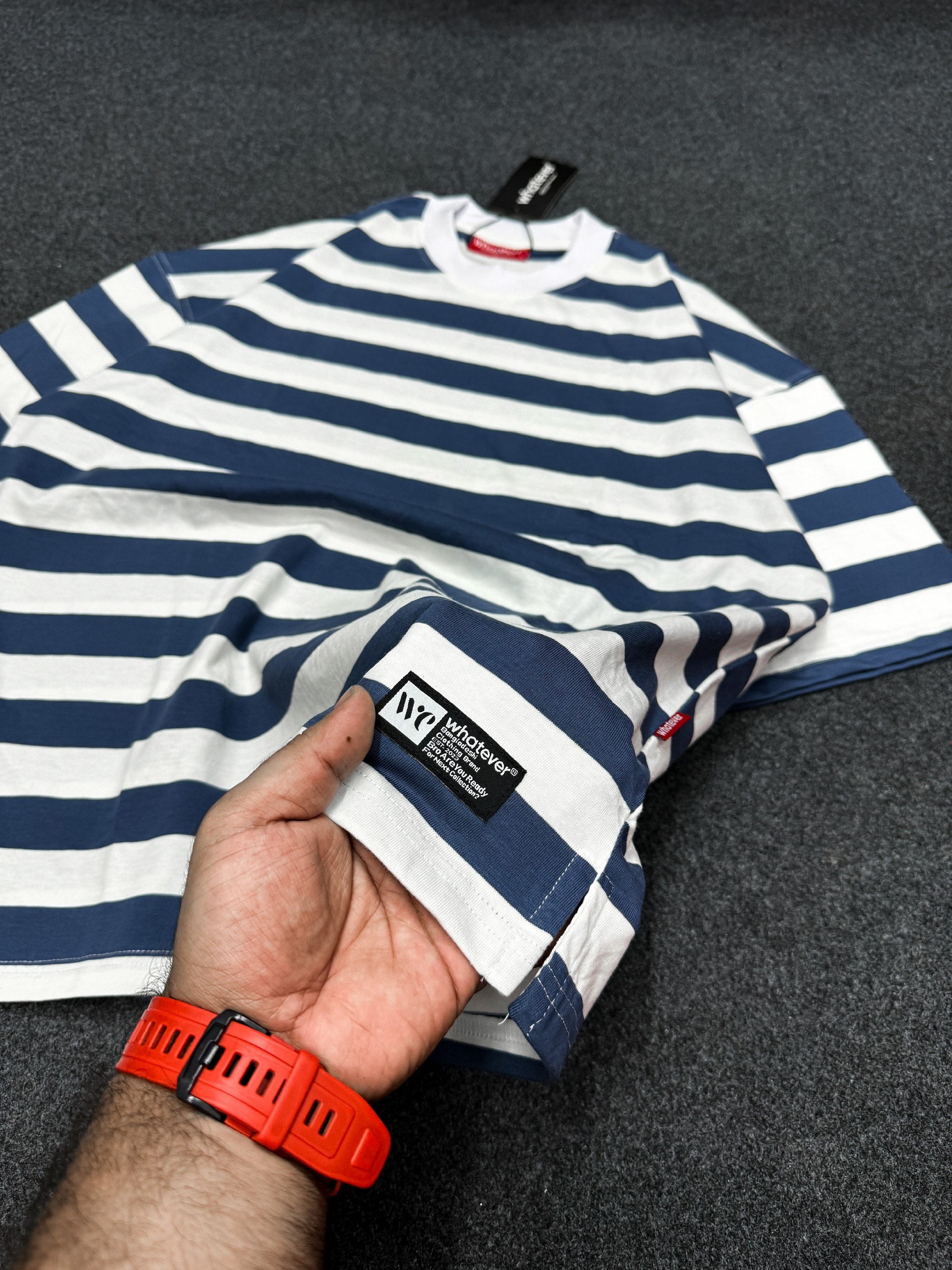 Zebra Stripe (Blue White)_img_3