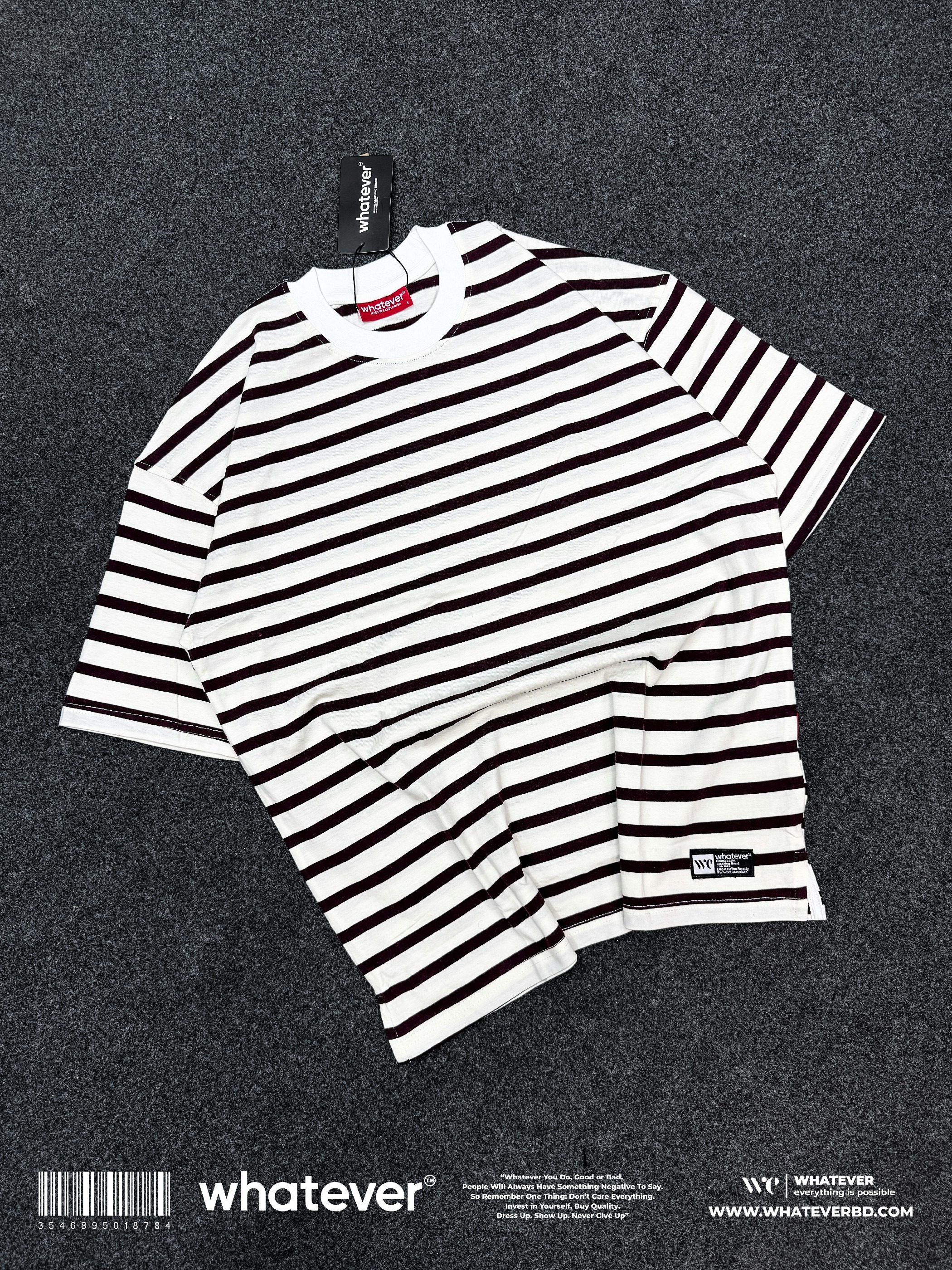 OLD MONEY STRIPE ( White Coffee )