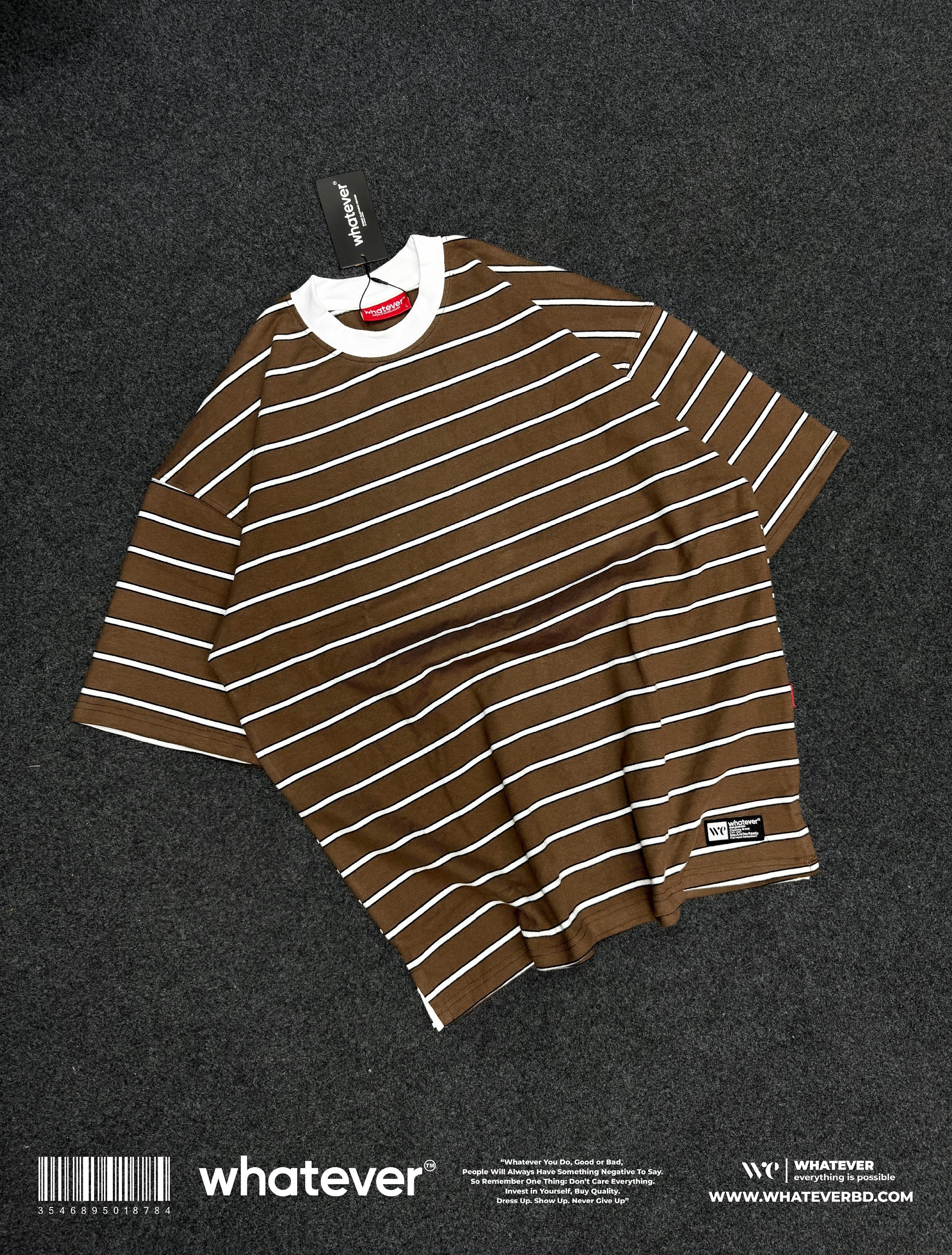 Zebra Stripe ( Coffee )