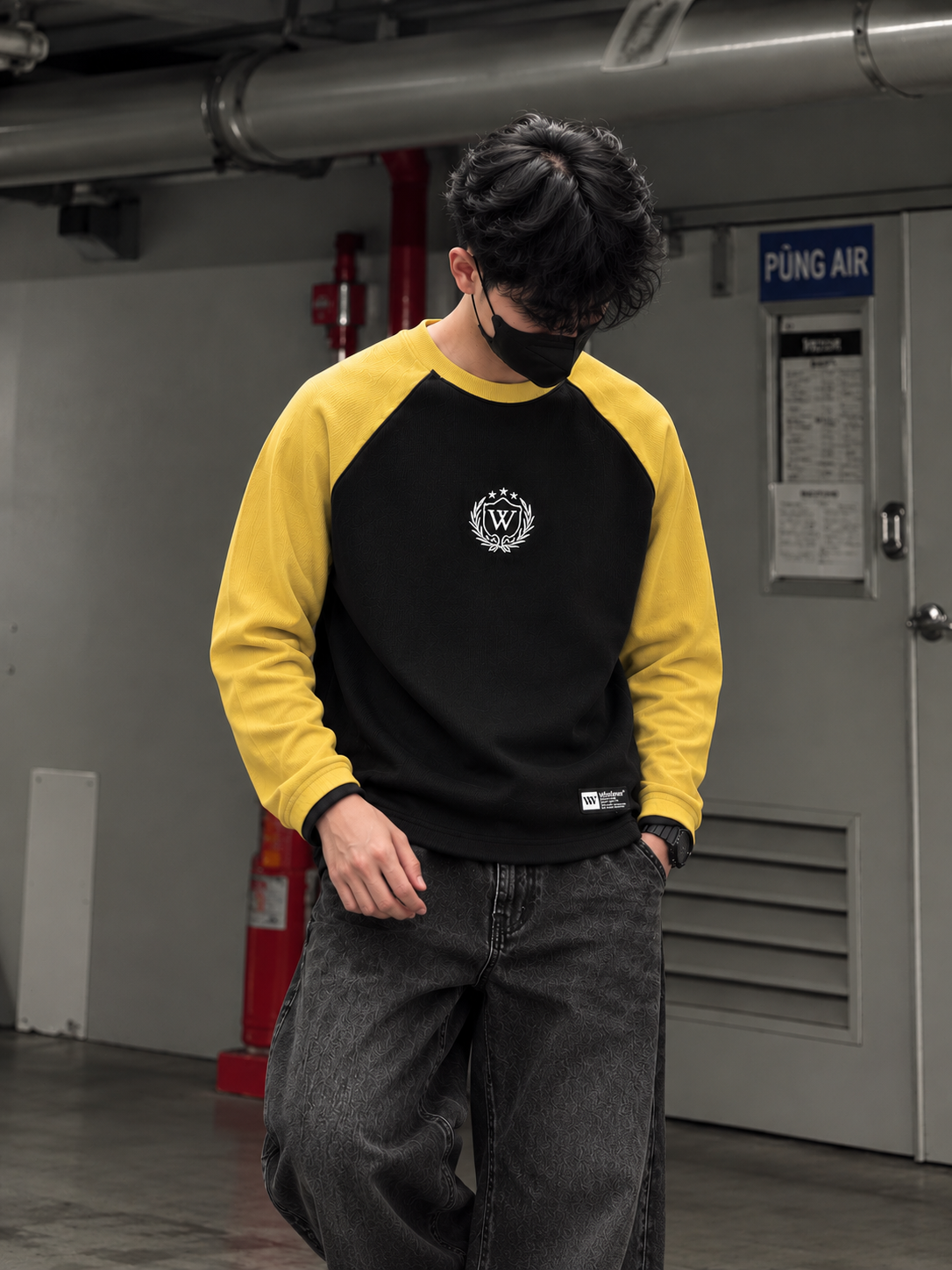 RAGLAN RIBBED (Black Olive)_img_1