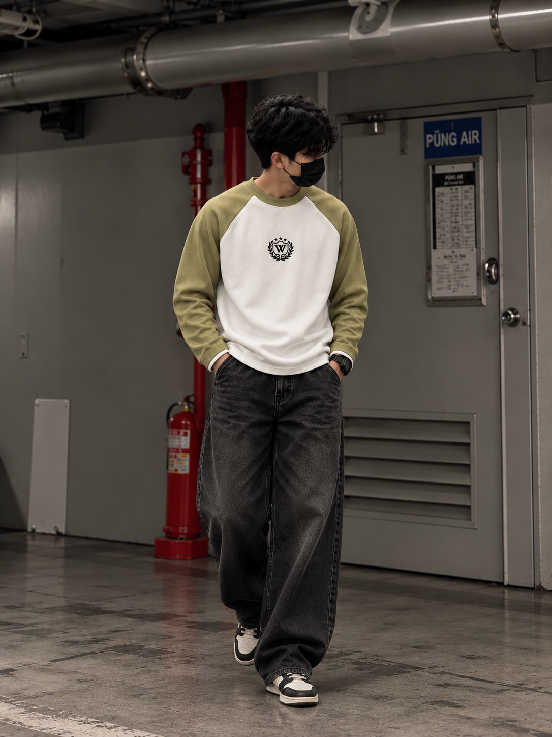 RAGLAN RIBBED (White Olive)_img_2