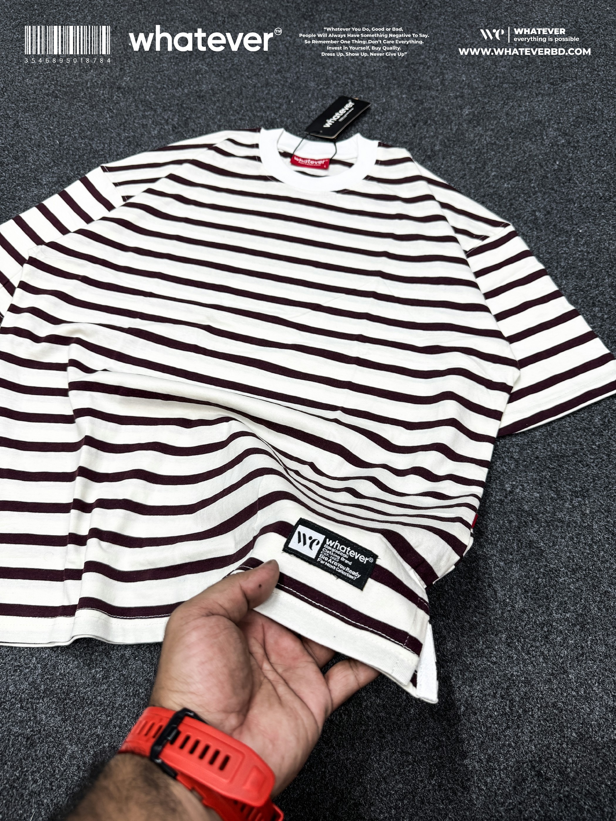 OLD MONEY STRIPE ( White Coffee )_img_3