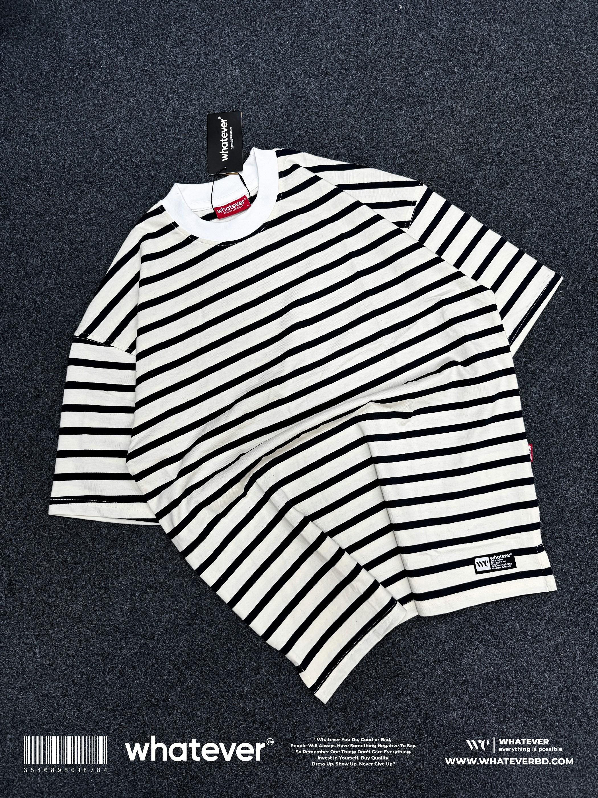 Zebra Stripe ( Black Off- White )