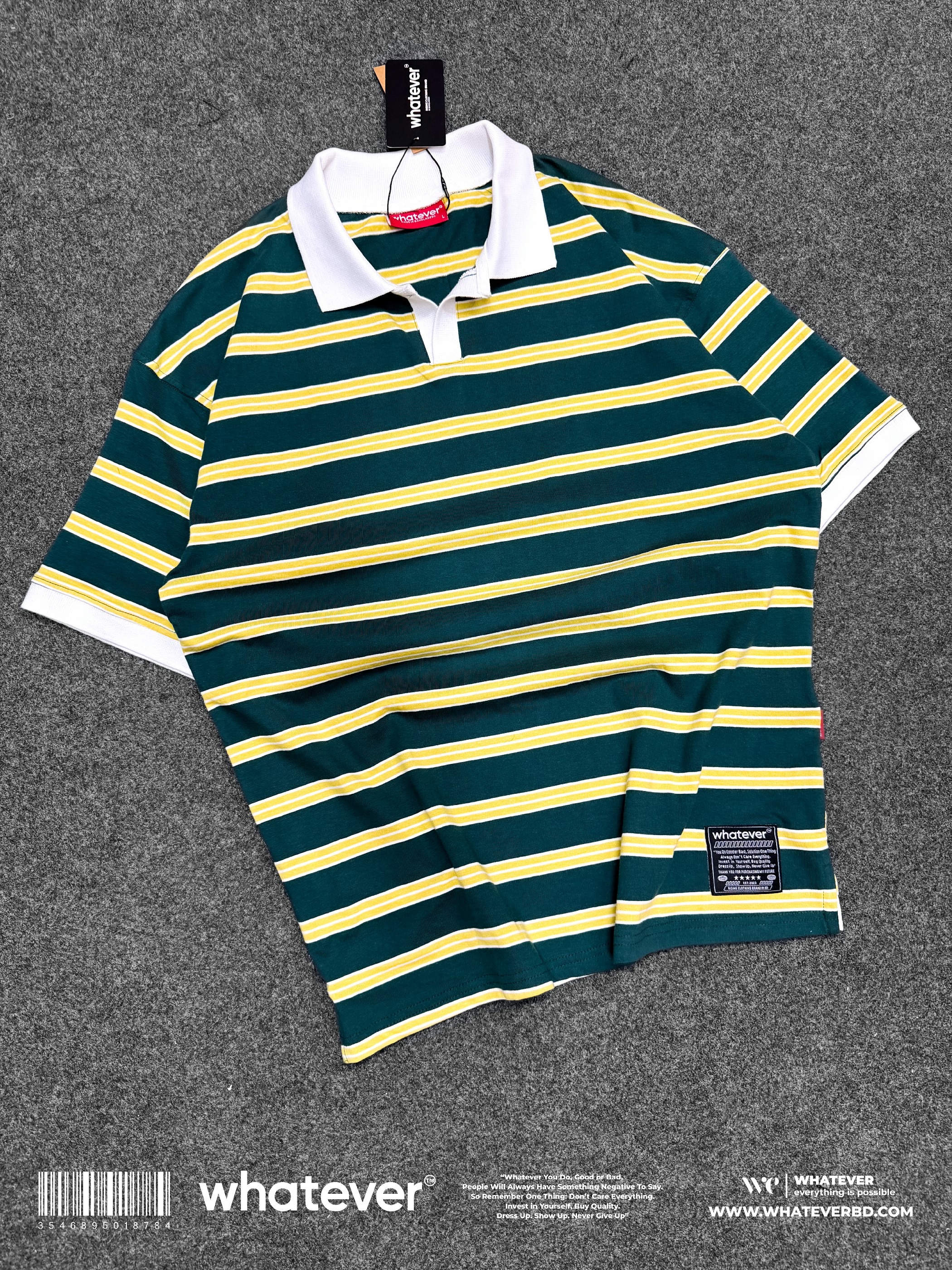 University Stripe ( Yellow Green )
