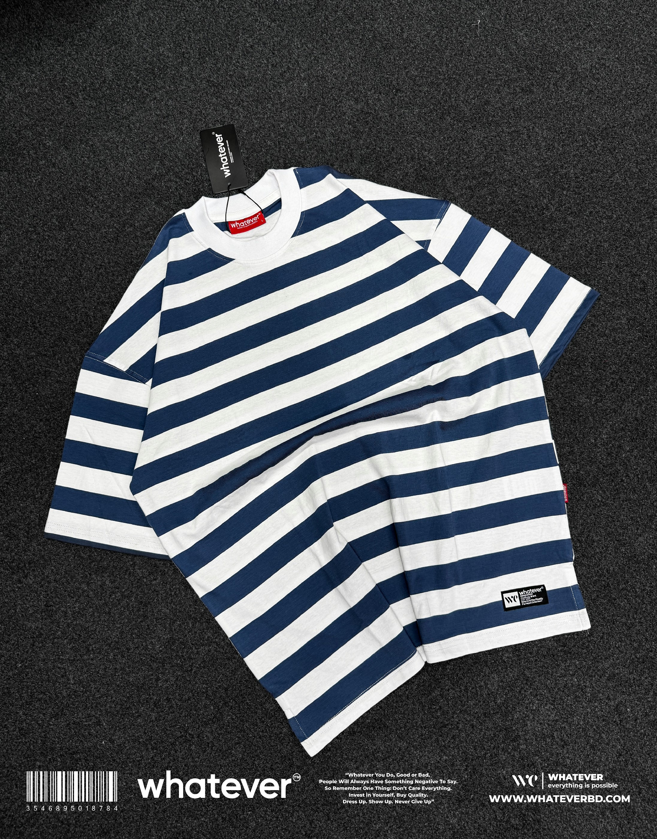 Zebra Stripe (Blue White)
