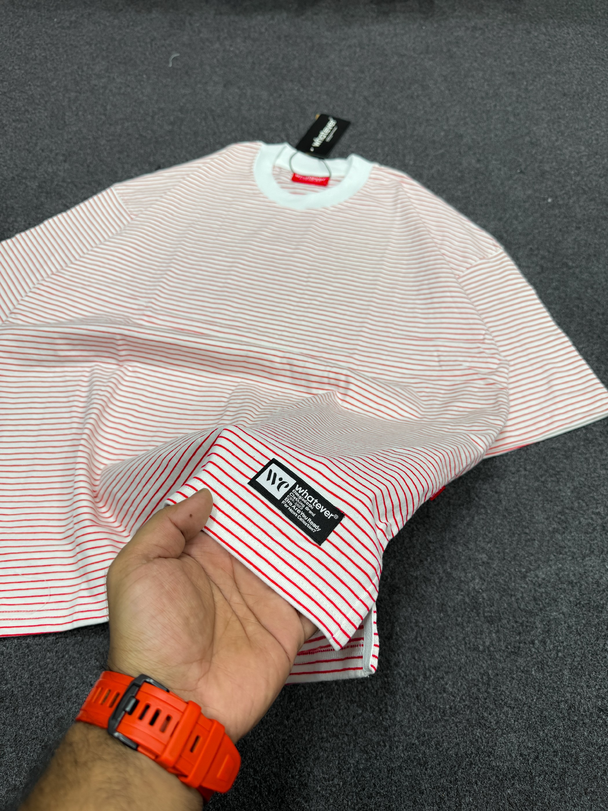 Zebra Stripe ( RED-White )_img_3
