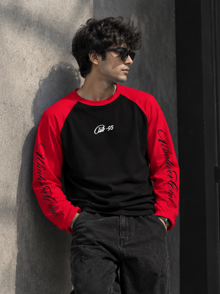Club 95 Full Sleeve (Red Black)_img_3