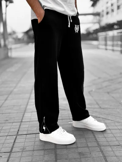 Low Cut Zipper (Black)_img_2